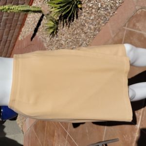 Wool/Cashmere Faux Wrap Skirt by Ellen Tracy